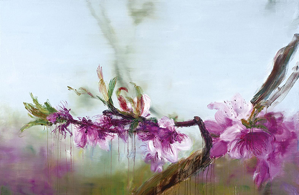 周春芽,油画,当代艺术,原创艺术,艺术收藏,318,318艺术,《云淡风轻》