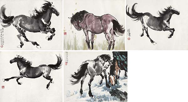 徐悲鸿,油画,国画,艺术收藏,318,318艺术商城,《画马集》